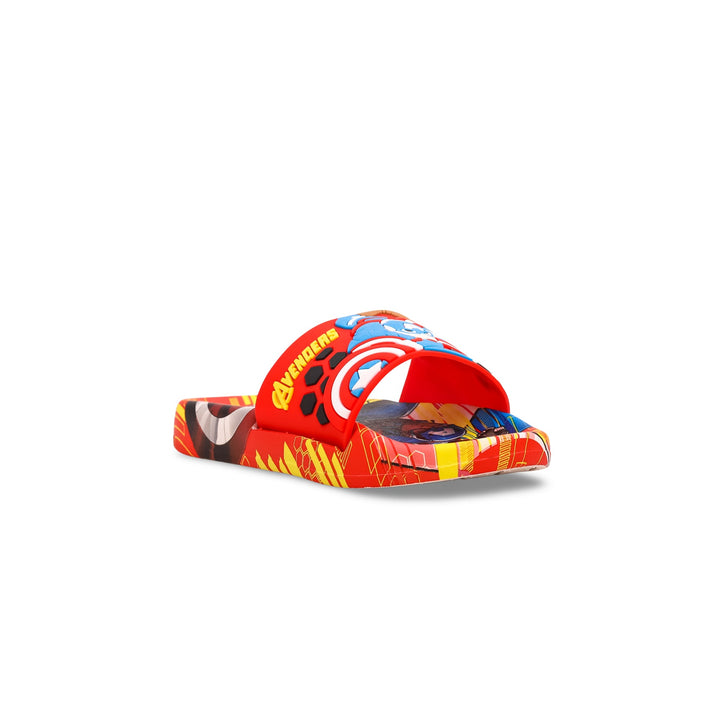 Boys Red Casual Flip Flop KD4697