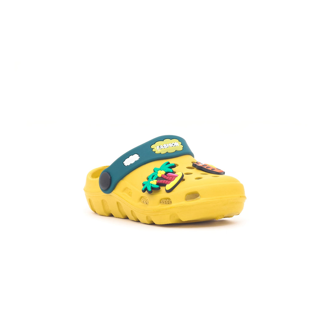 Boys Yellow Casual Flip Flop KD5227