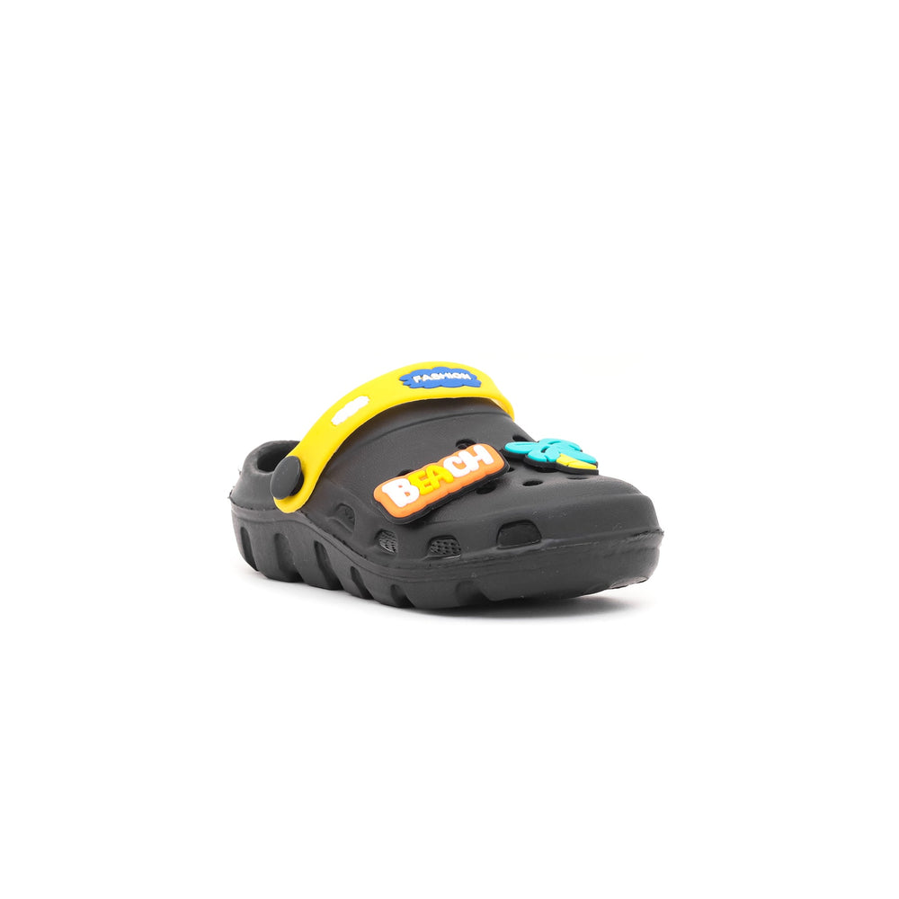 Boys Black Casual Flip Flop KD5229