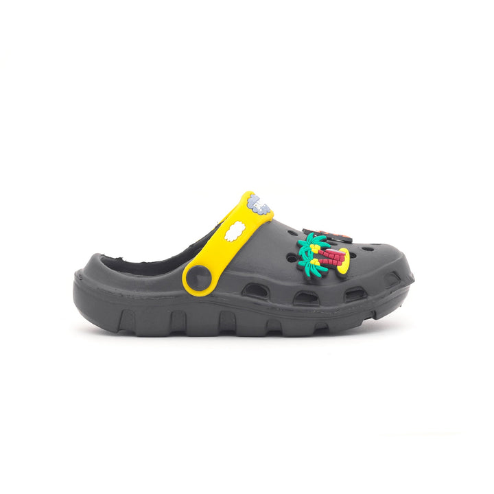 Boys Black Casual Flip Flop KD5231