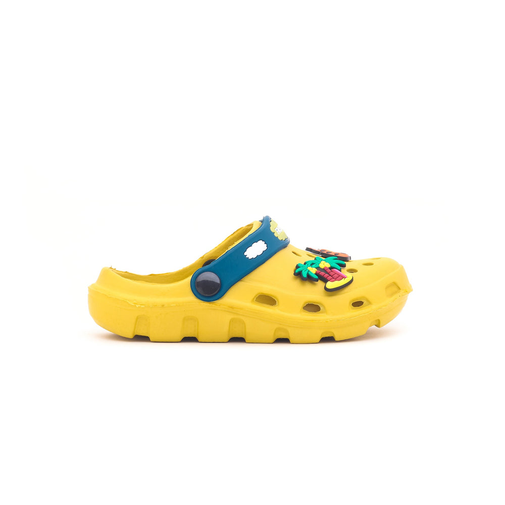 Boys Yellow Casual Flip Flop KD5231