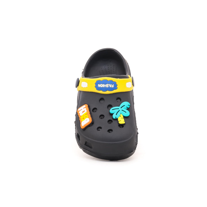 Boys Black Casual Flip Flop KD5233