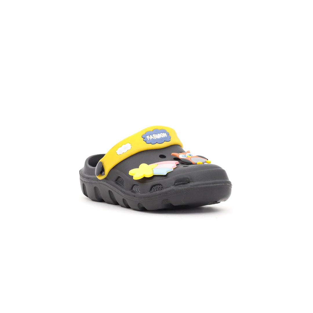 Boys Black Casual Flip Flop  KD5234