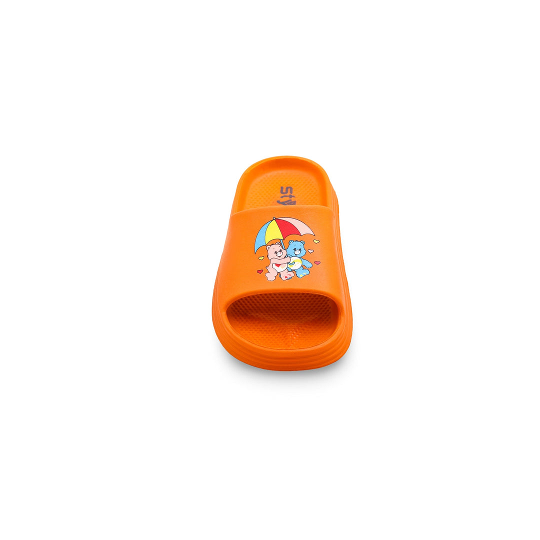 Girls Orange Casual Flip Flop KD5326