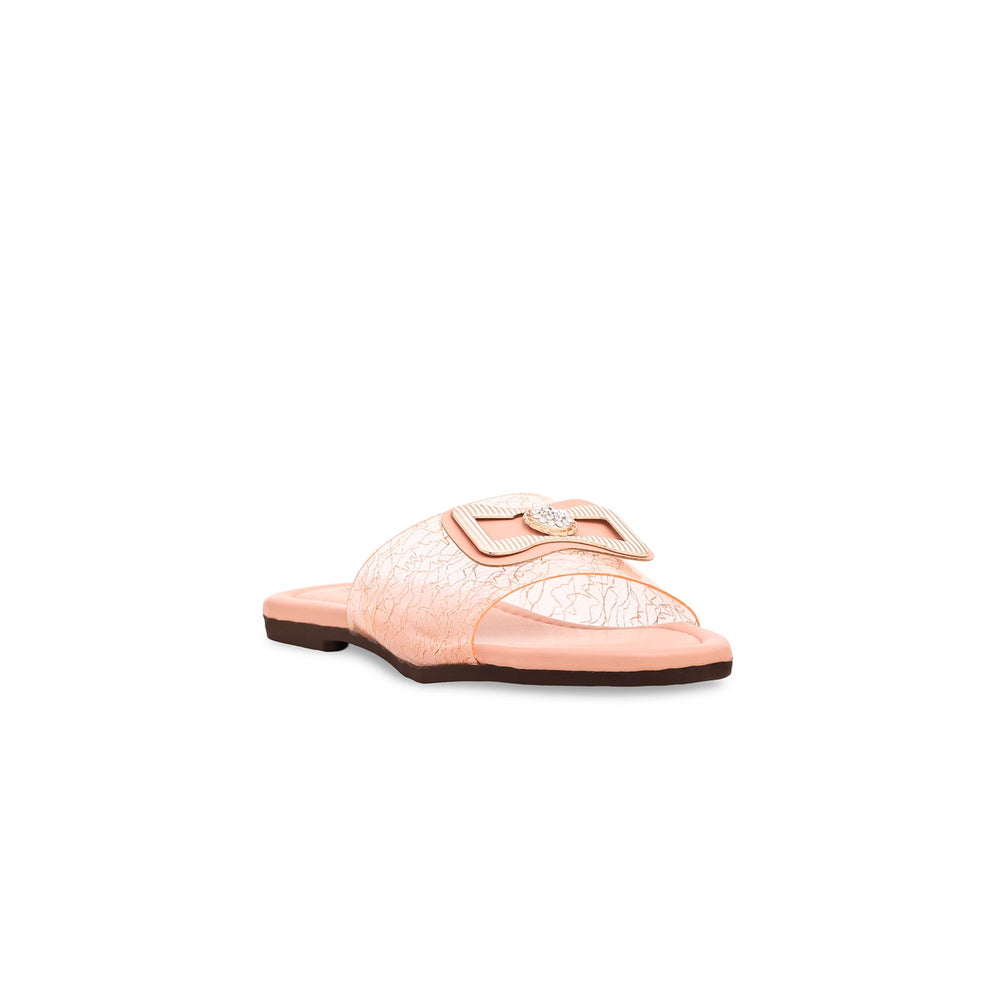 Girls Pink Formal Slipper KD5342