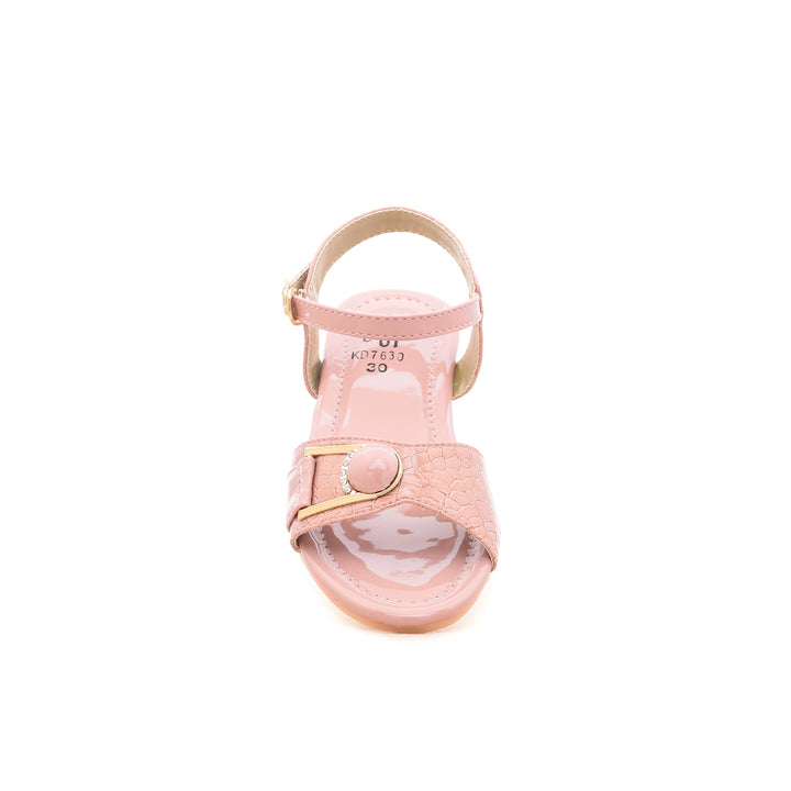 Girls Pink Formal Sandal KD7630