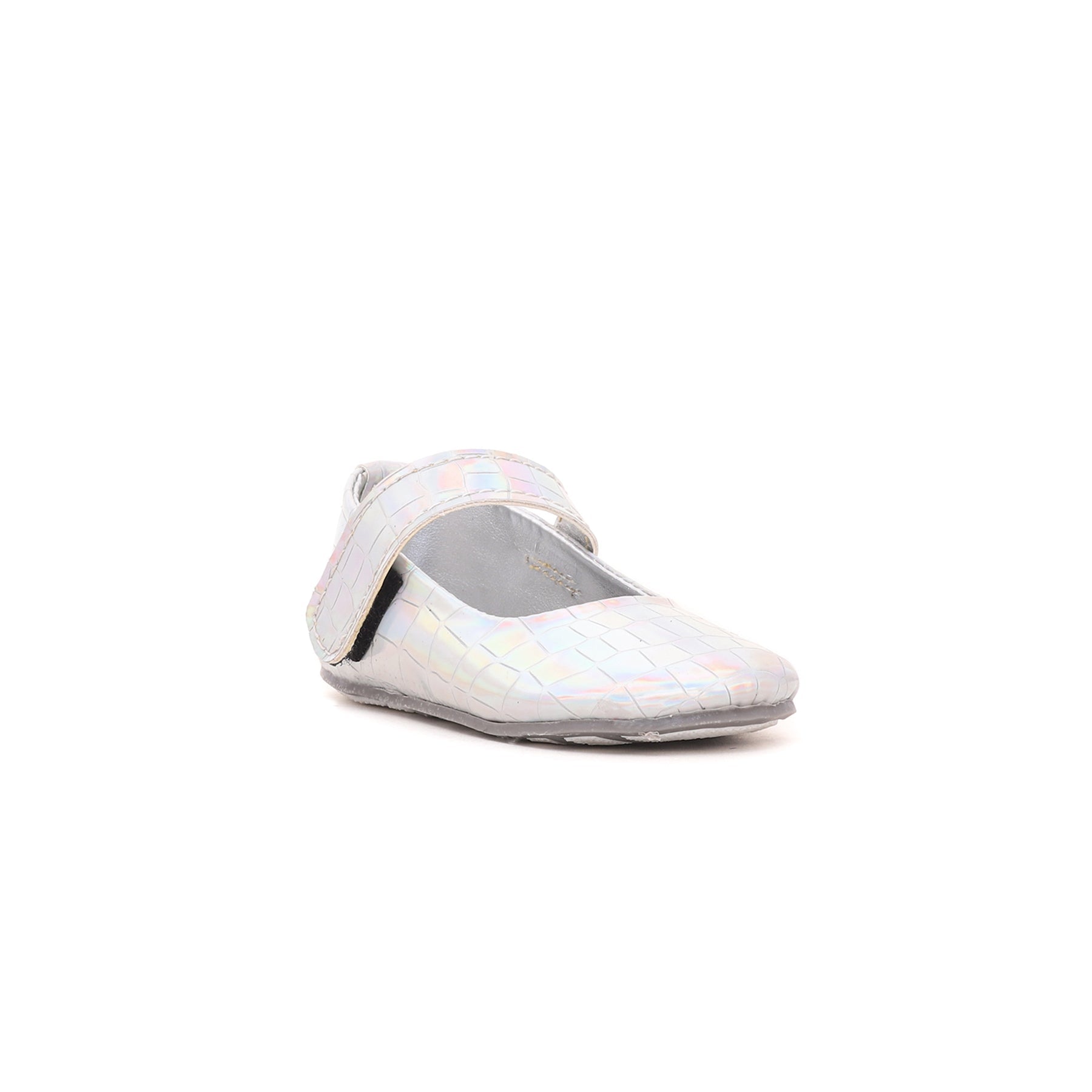 Babies Silver Casual Booties KD7723
