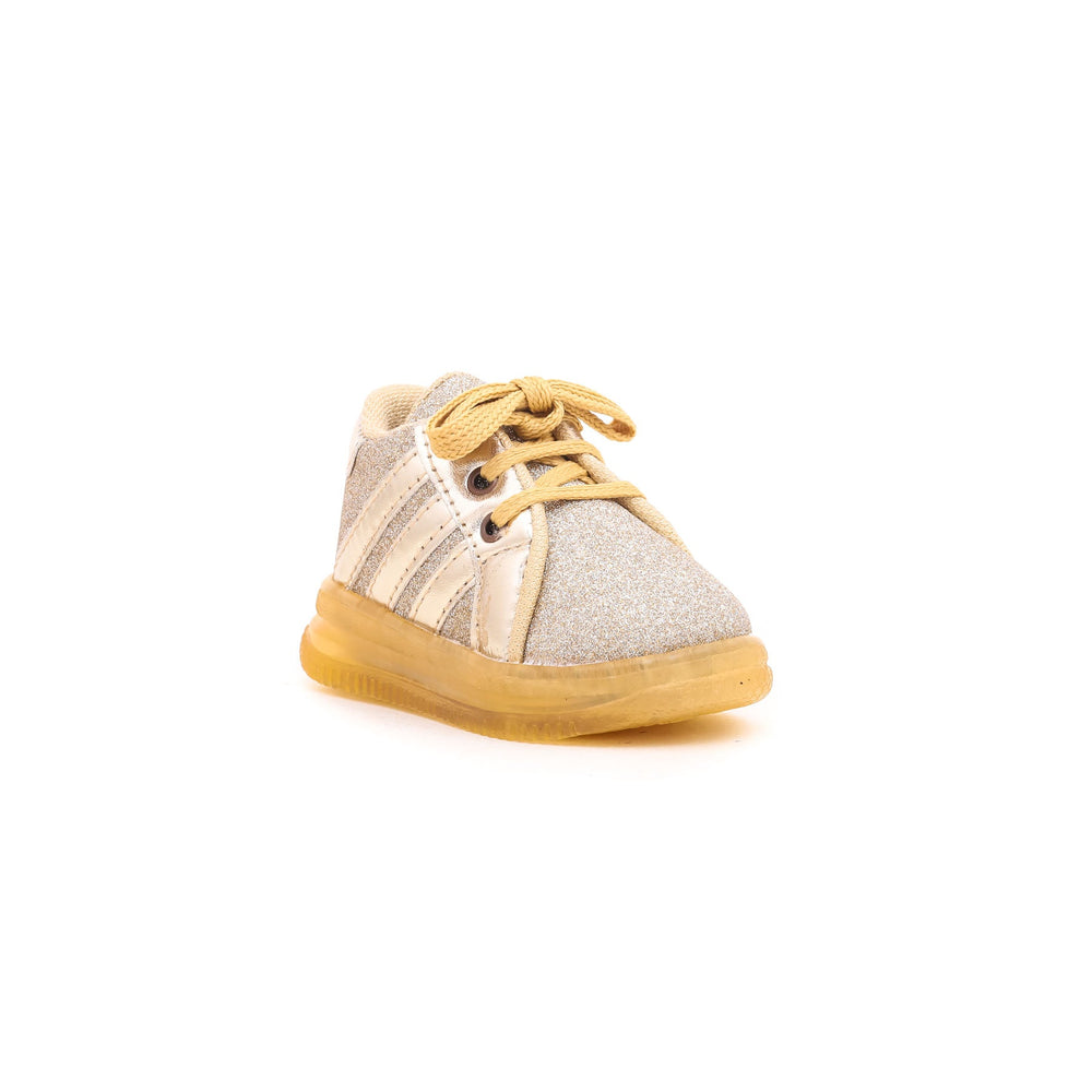 Babies Golden Casual Booties KD7736