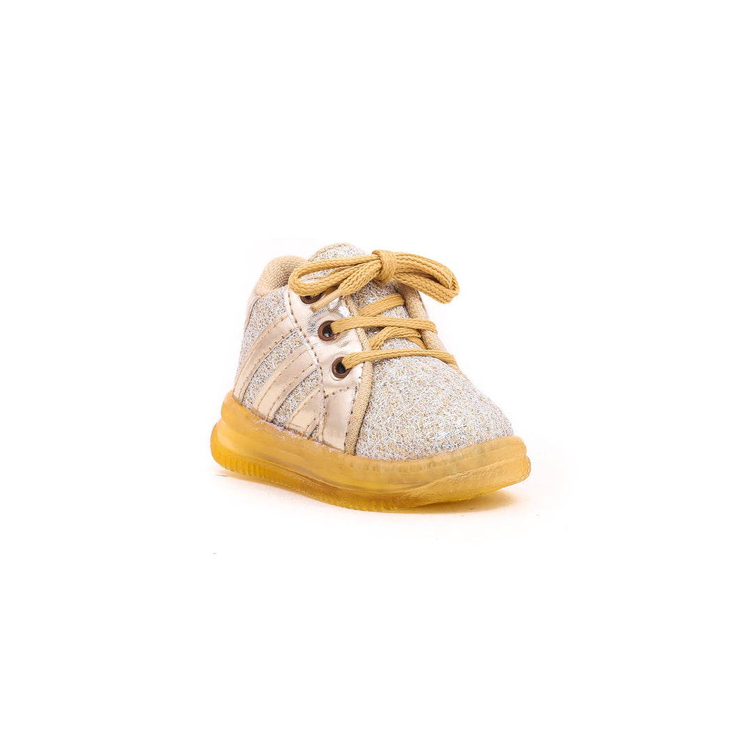 Babies Golden Casual Booties KD7737