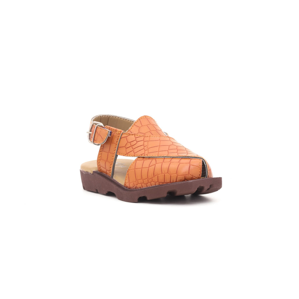 Boys Mustard Peshawari Chappal KD9252