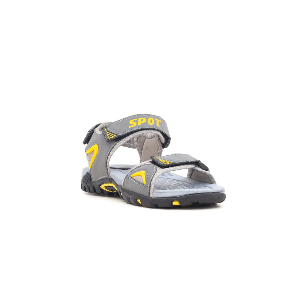 Boys Grey Casual Sandal KD9277