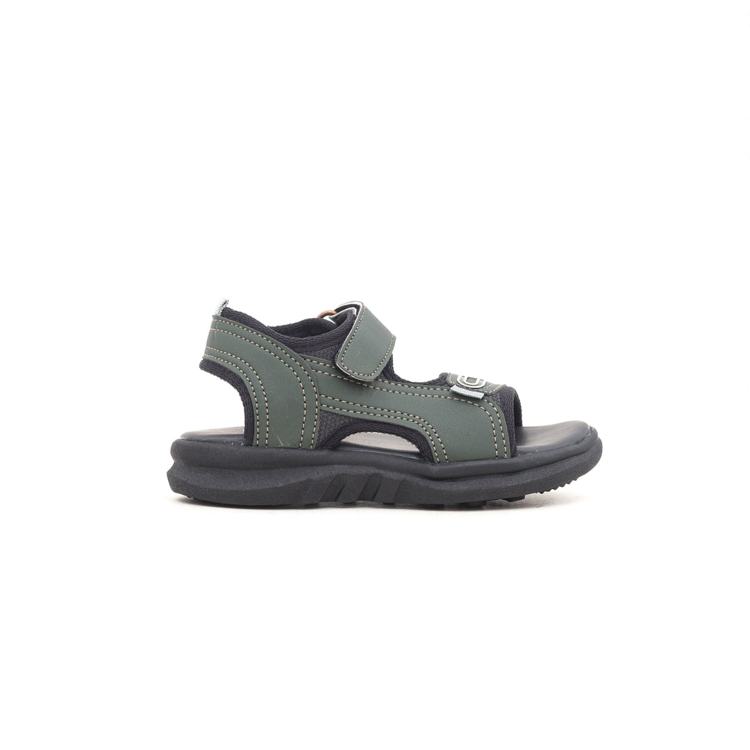 Boys Green Casual Sandal KD9381