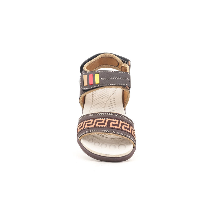 Boys Brown Formal Sandal KD9400