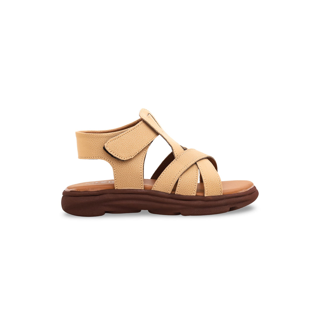 Boys Beige Casual Sandal KD9448