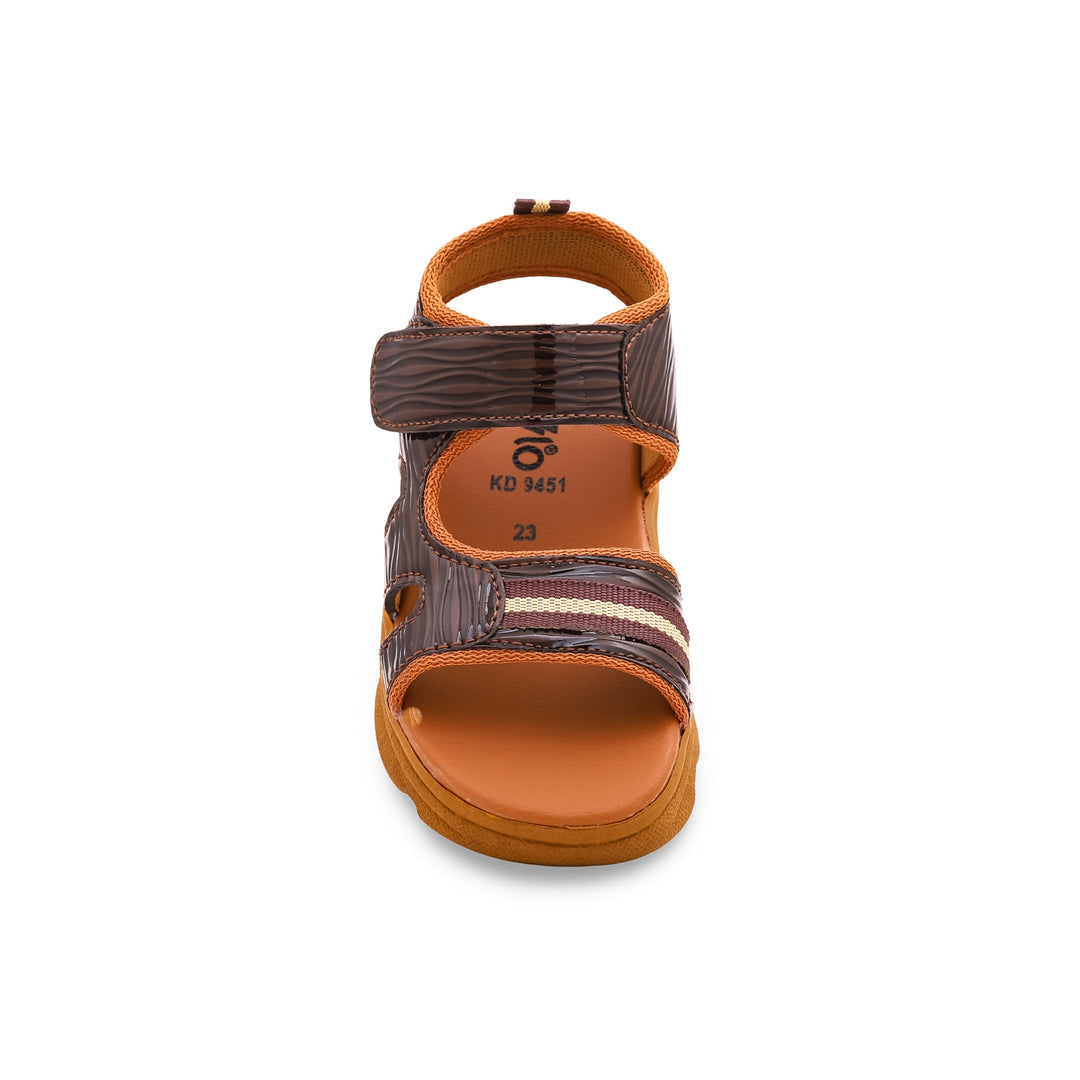 Boys Brown Casual Sandal KD9451