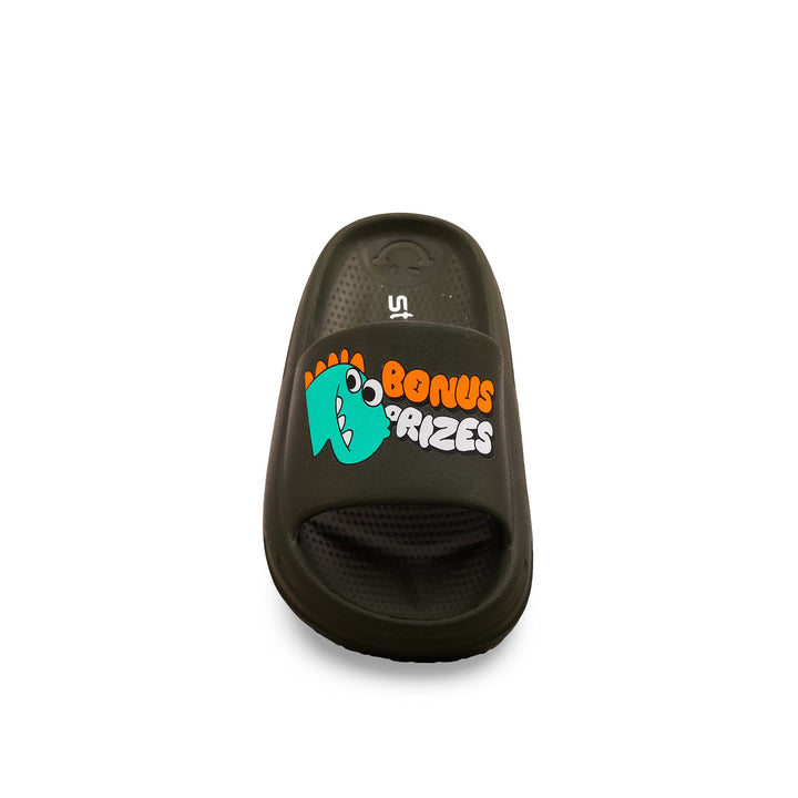 Boys Olive Casual Flip Flop KD9549