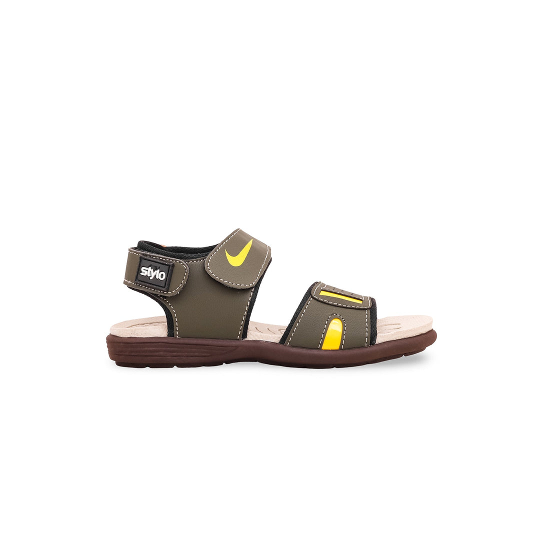 Boys Olive Casual Sandal KD9662