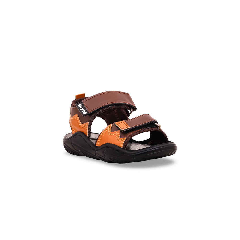 Boys Brown Formal Sandal KD9681