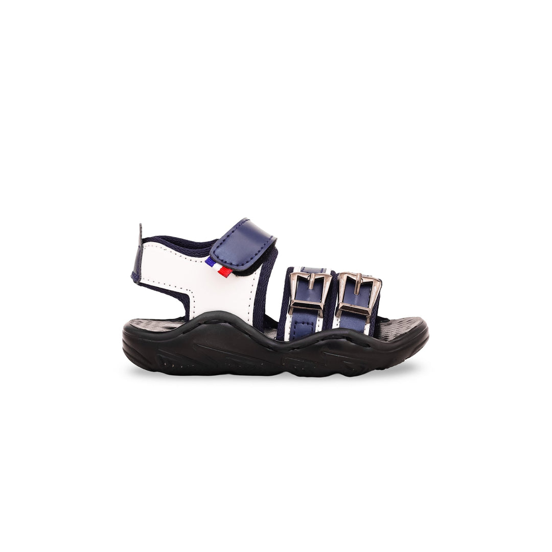 Boys Navy Formal Sandal KD9686