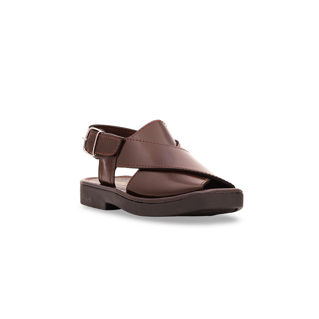 Boys Coffee Peshawari Chappal KD9725