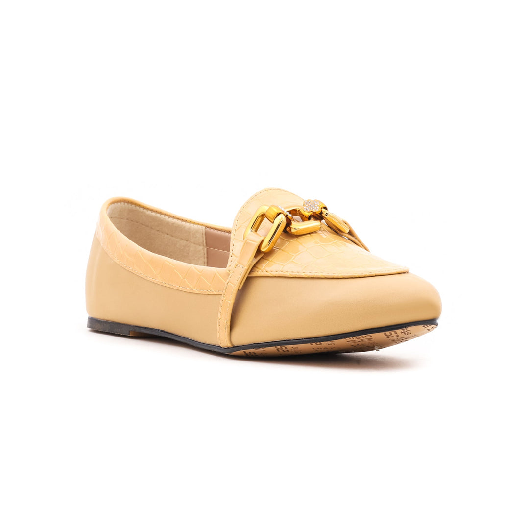 Beige Winter Pumps LWN407