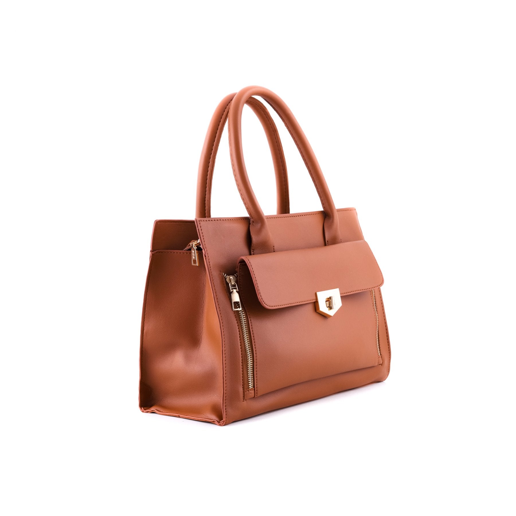 Brown Color Hand Bag P34959