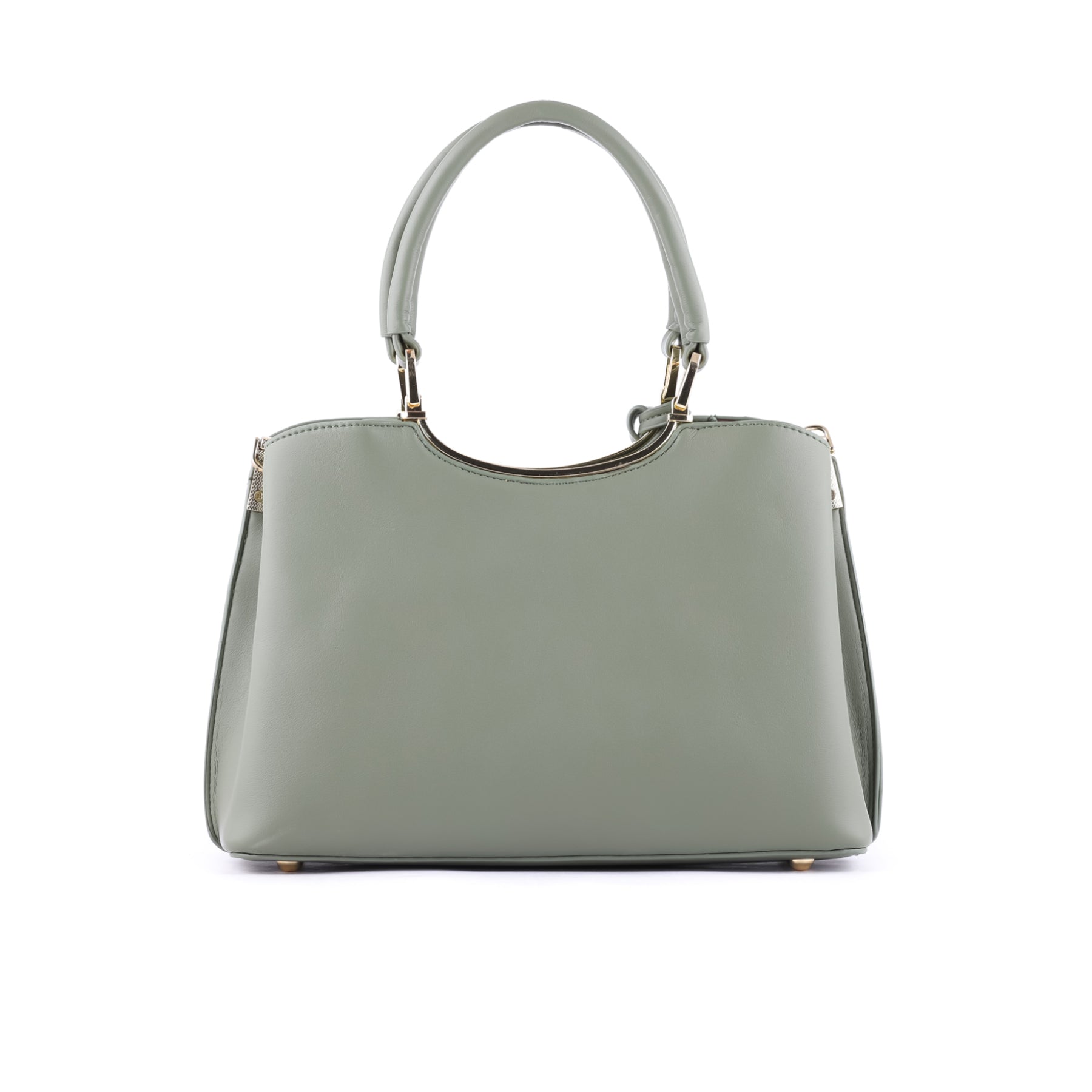 Green Color Formal Hand Bag P34998