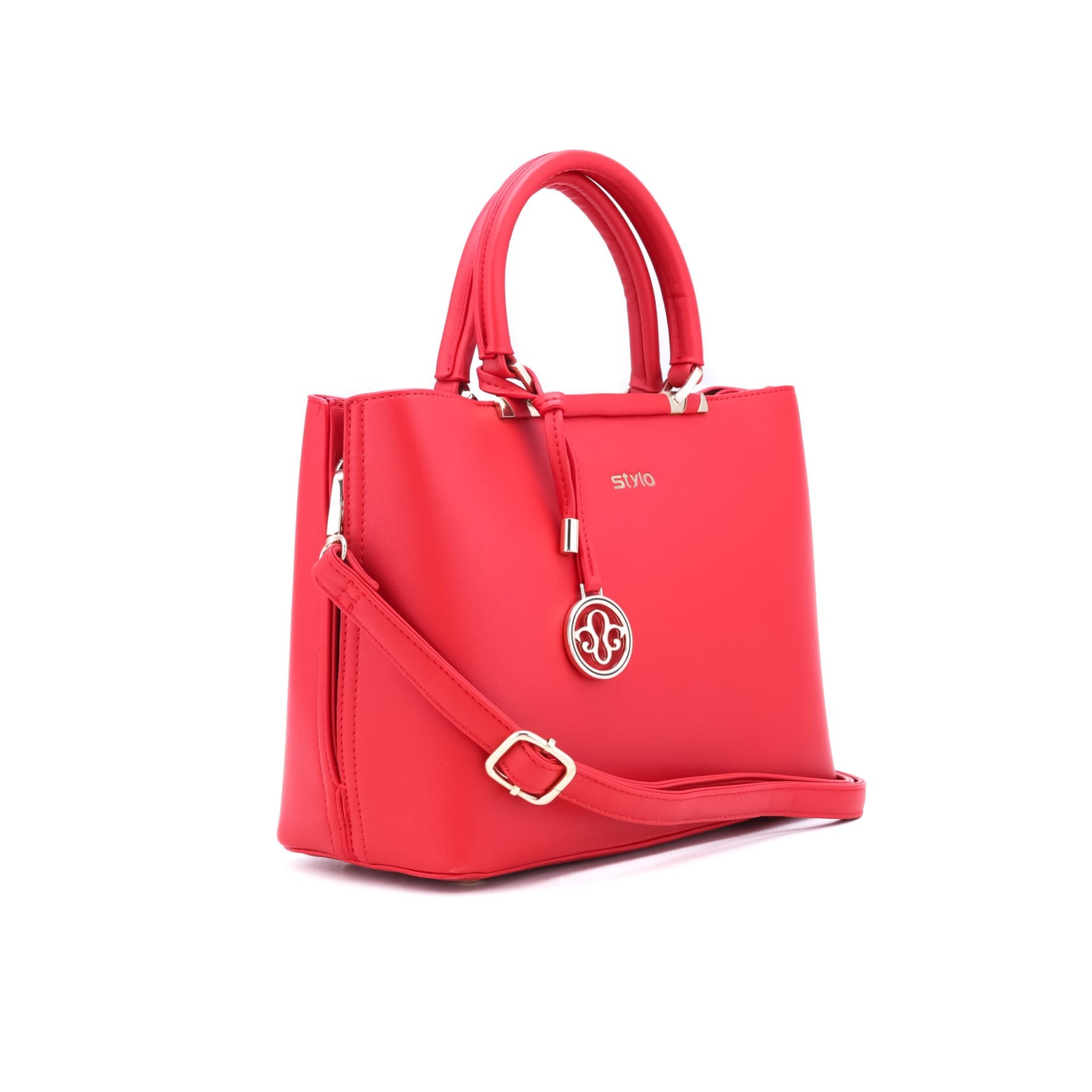 Red Color Formal Hand Bag P35003