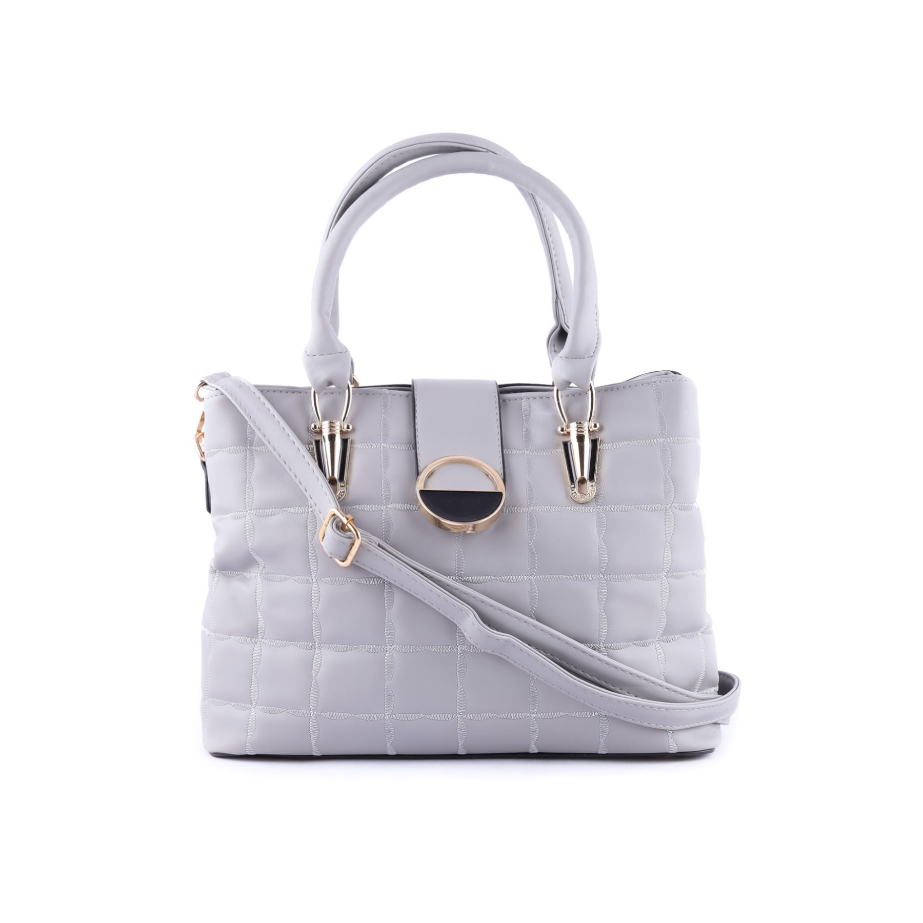 Grey Color Formal Hand Bag P35143