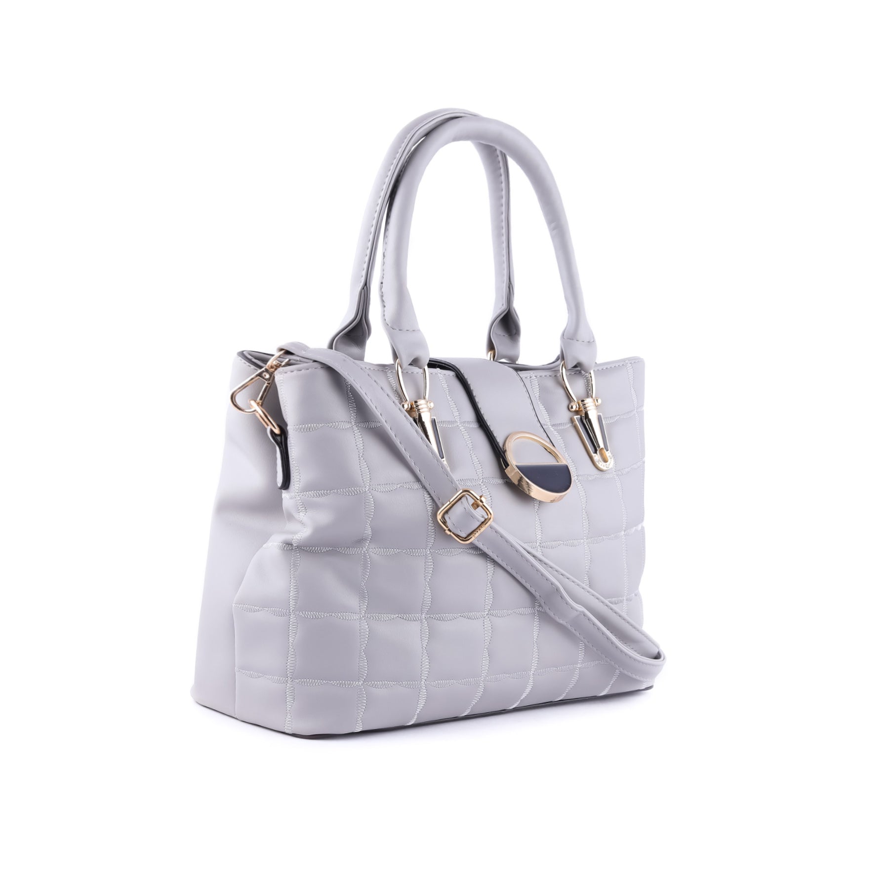 Grey Color Formal Hand Bag P35143