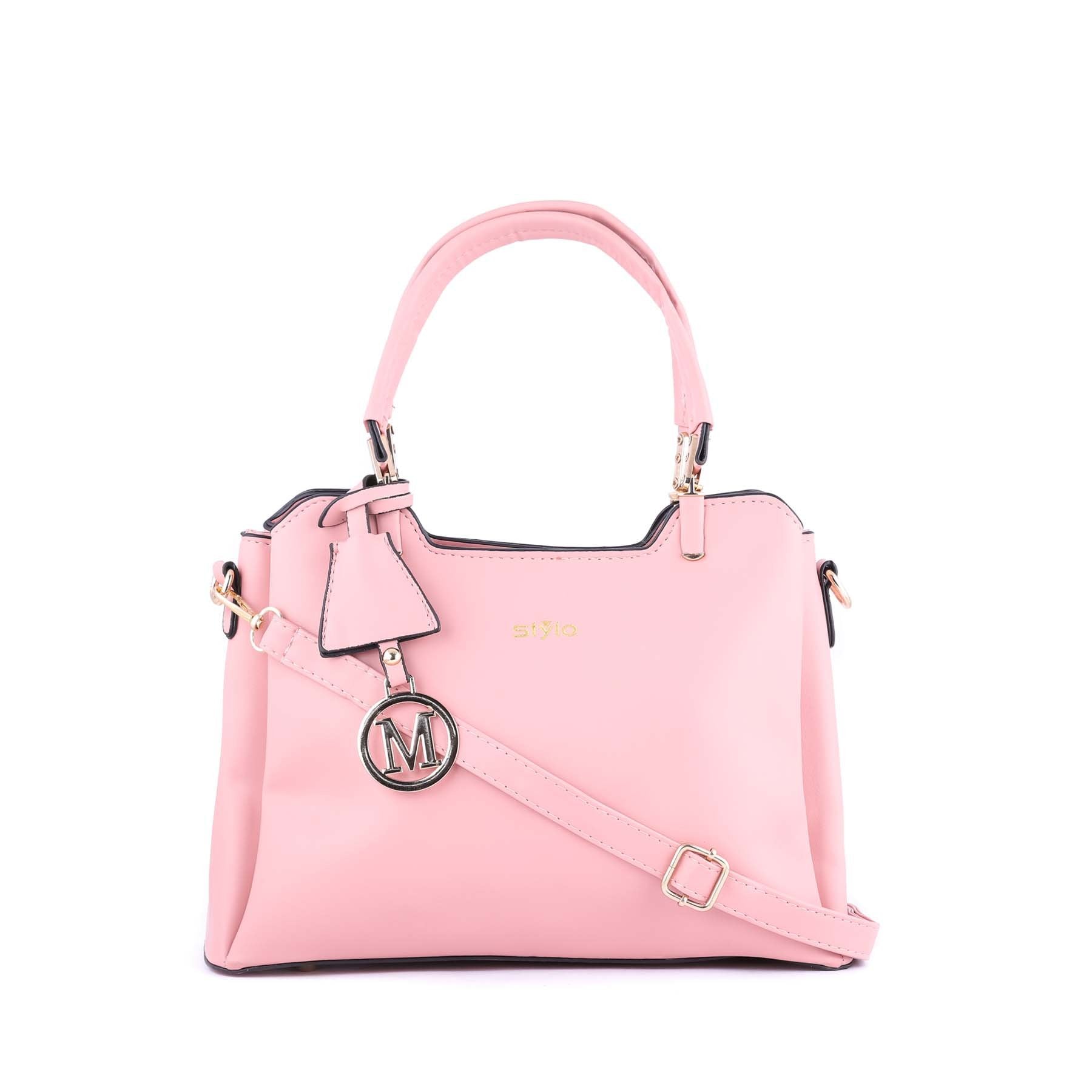 Pink Color Formal Hand Bag P35167