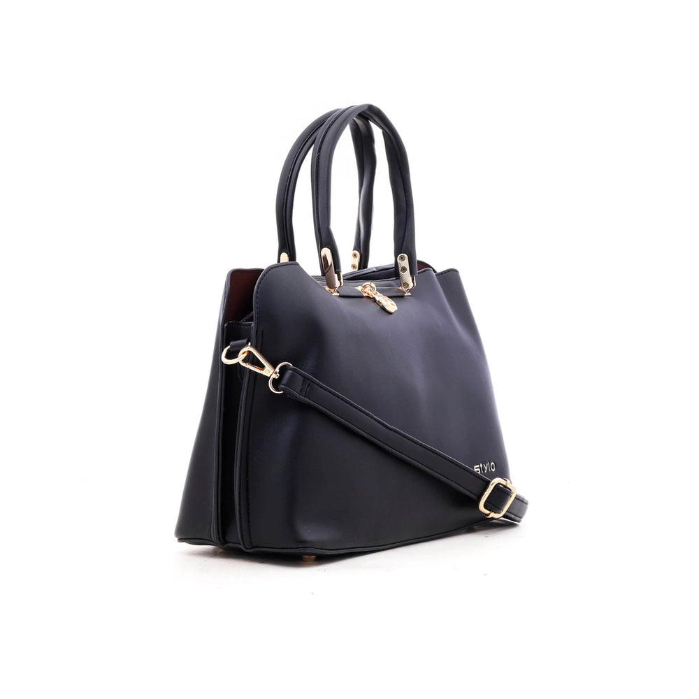 Black Formal Hand Bag P35240