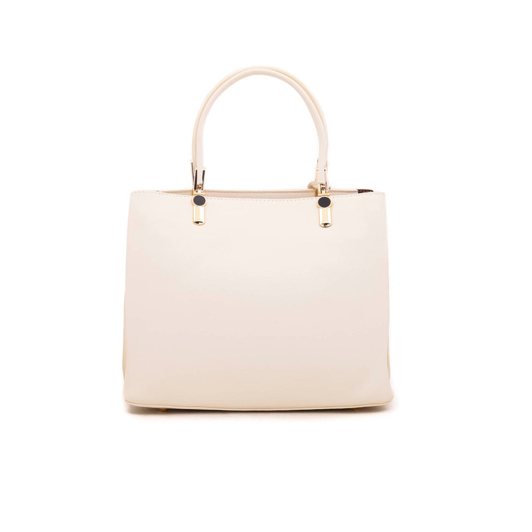 Cream Formal Hand Bag P35248