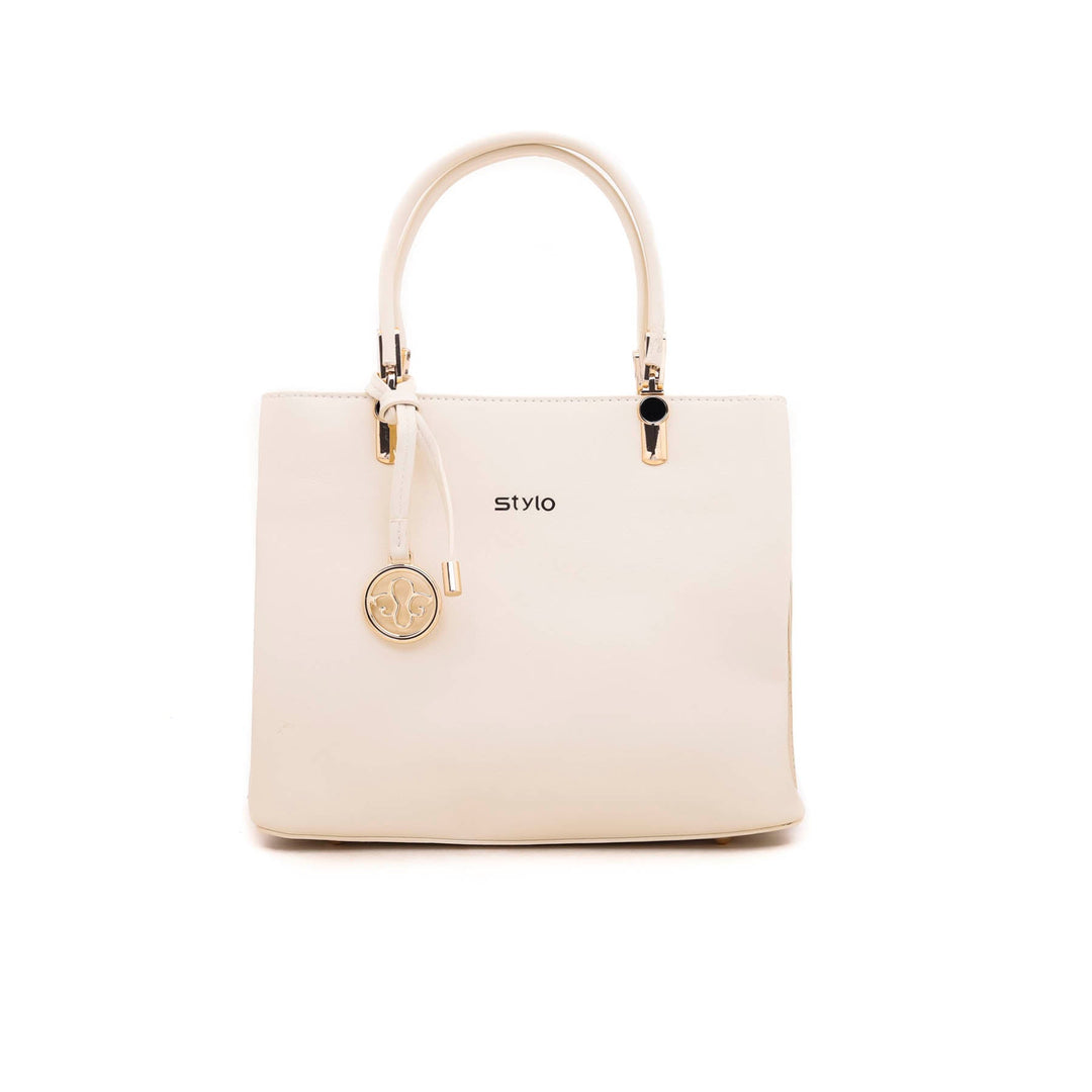 Cream Formal Hand Bag P35248