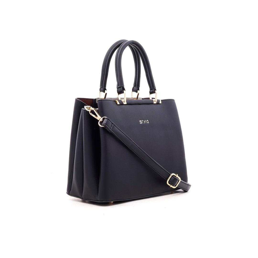 Black Formal Hand Bag P35250