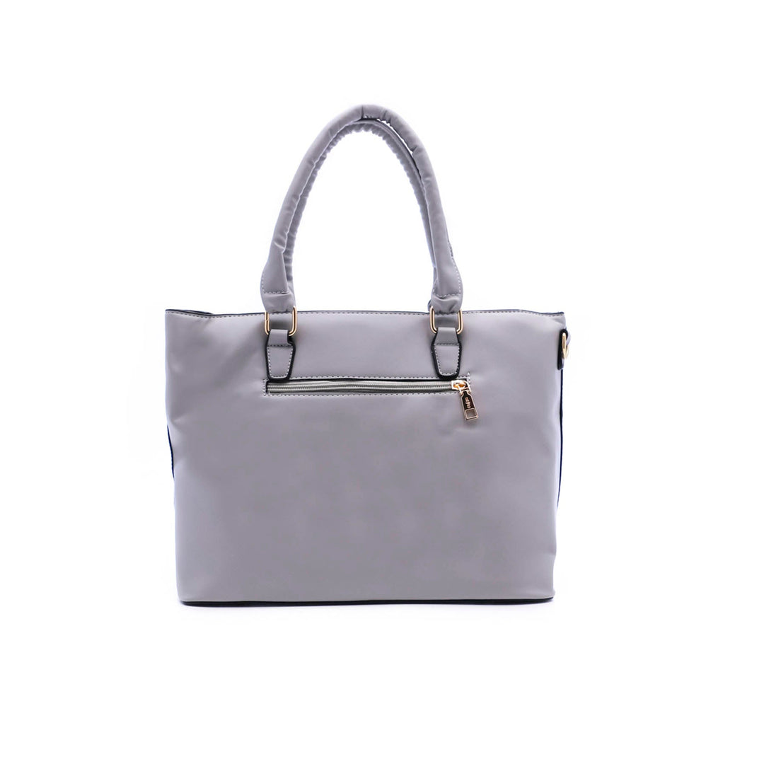 Grey Formal Shoulder Bag P35346