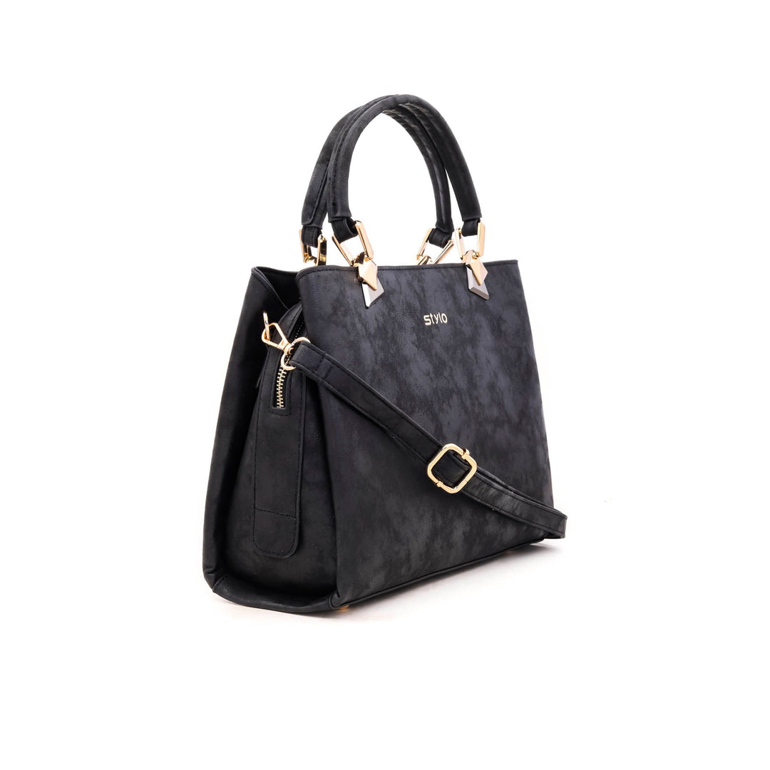 Black Formal Hand Bag P35424