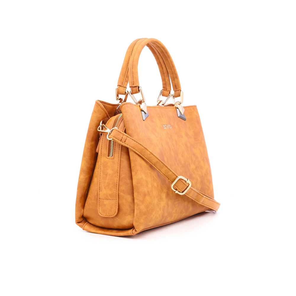 Mustard Formal Hand Bag P35424