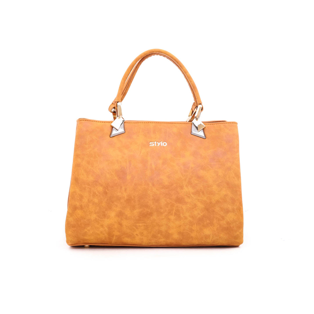 Mustard Formal Hand Bag P35424