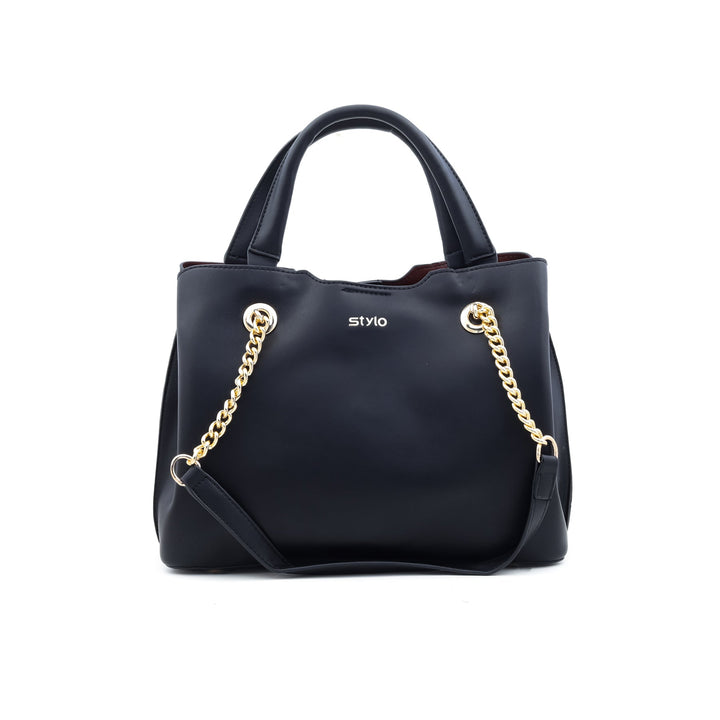 Black Formal Hand Bag P35426