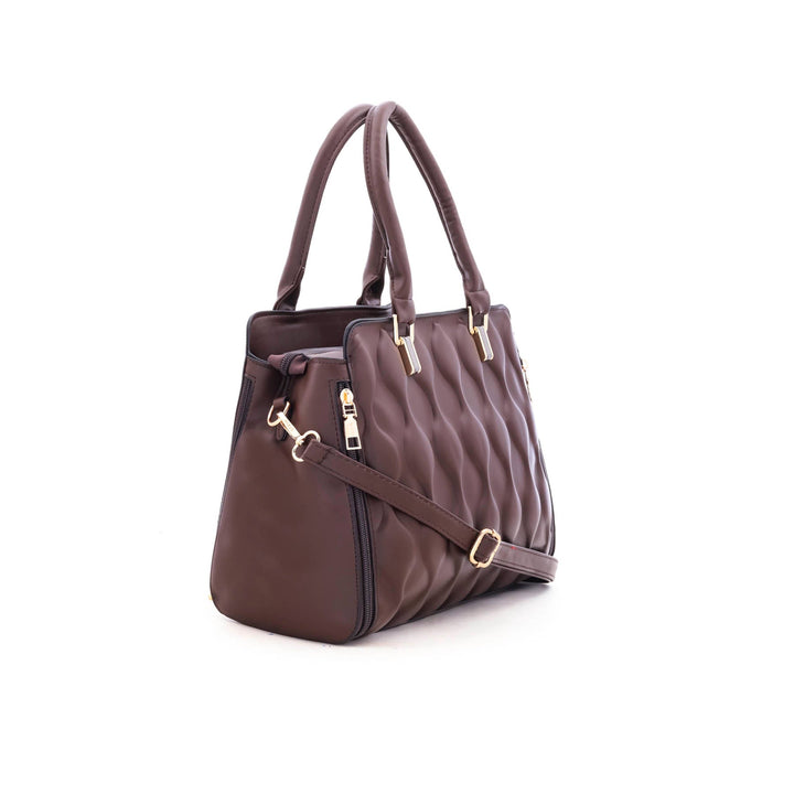 Brown Formal Hand Bag P35561