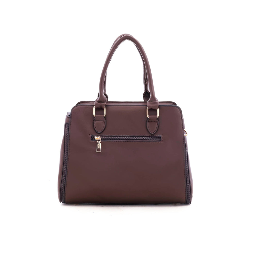 Brown Formal Hand Bag P35561