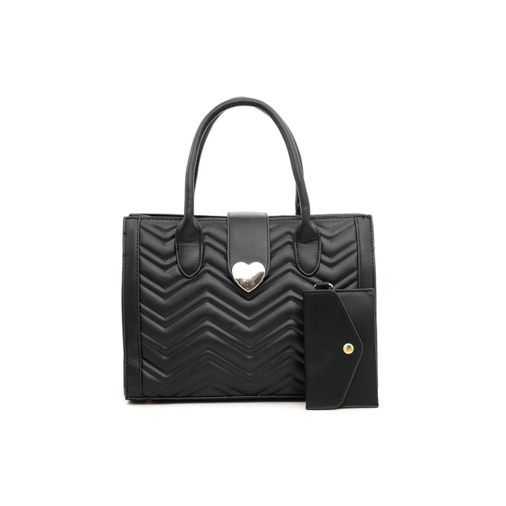 Black Formal Hand Bag P35631