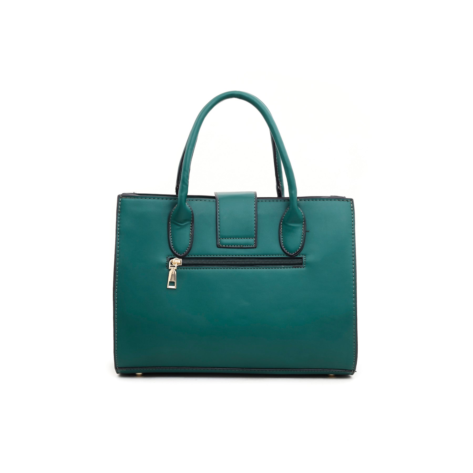 Green Formal Hand Bag P35631