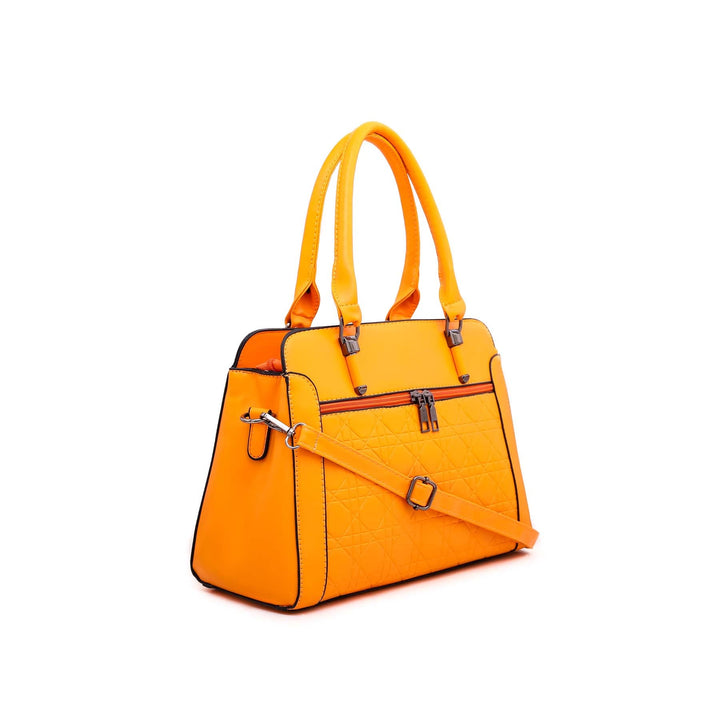 Orange Formal Hand Bag P35896