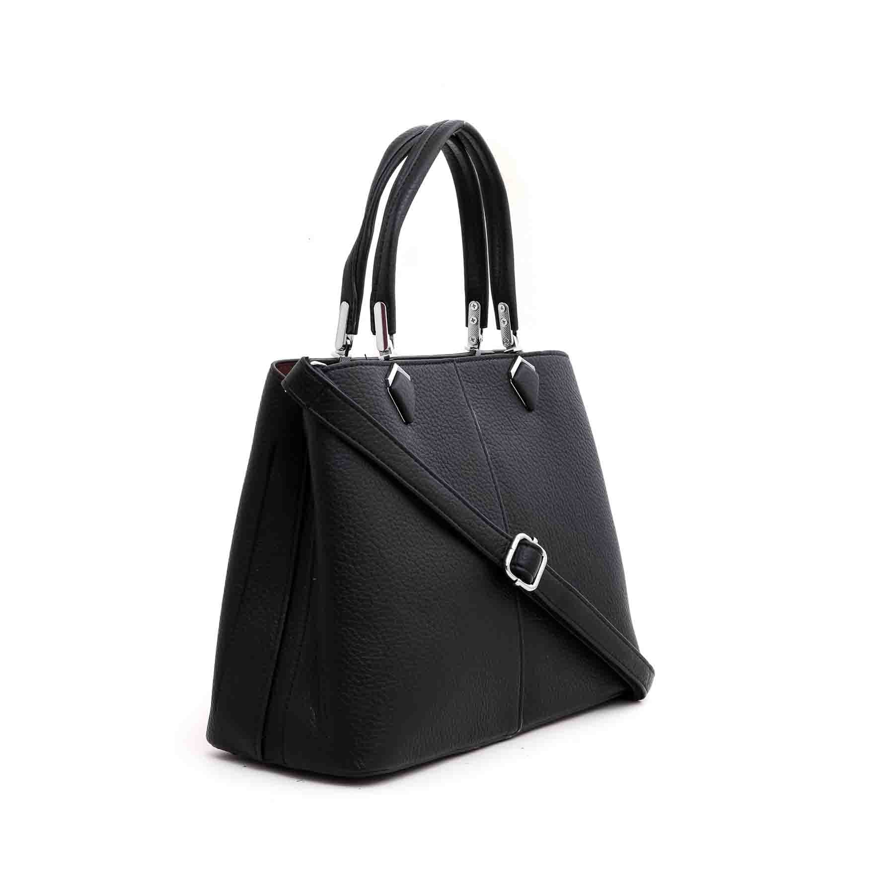 Black Formal Hand Bag P35969
