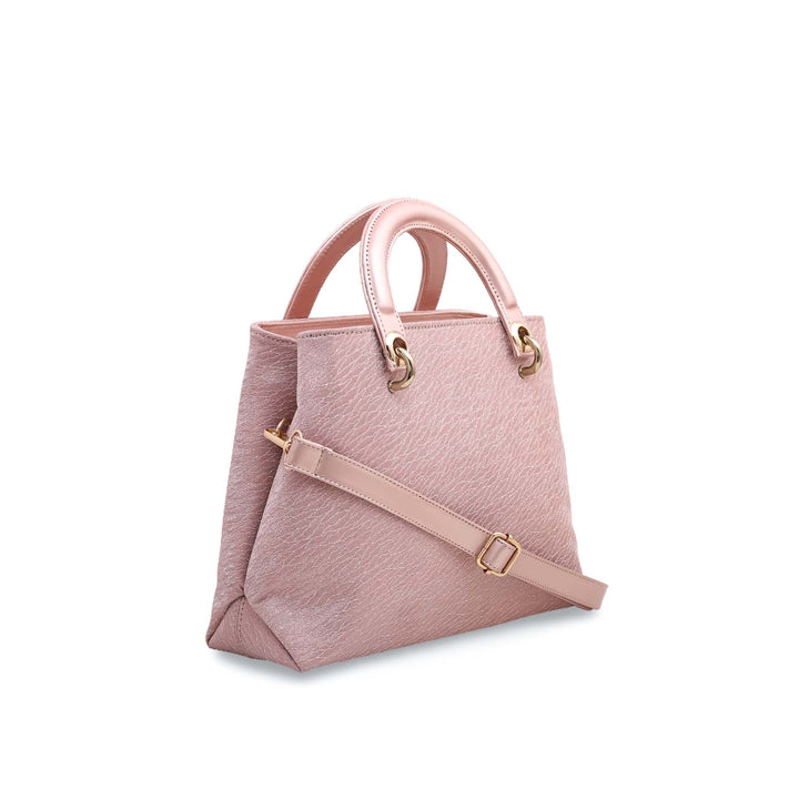 Peach Fancy Hand Bag P54393