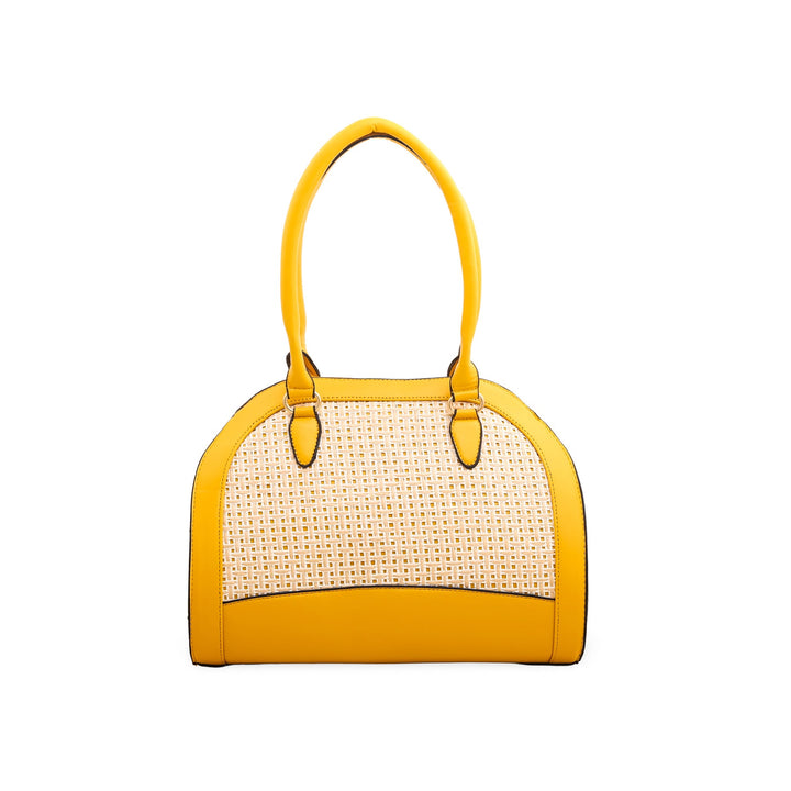 Yellow Formal Hand Bag P54580