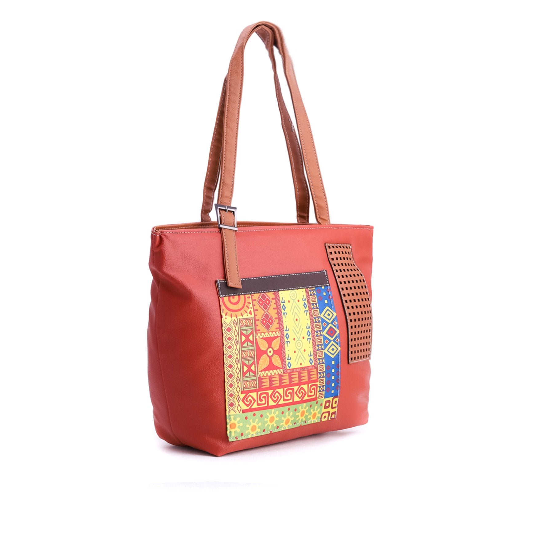 Rust Color Formal Shoulder Bag P54708