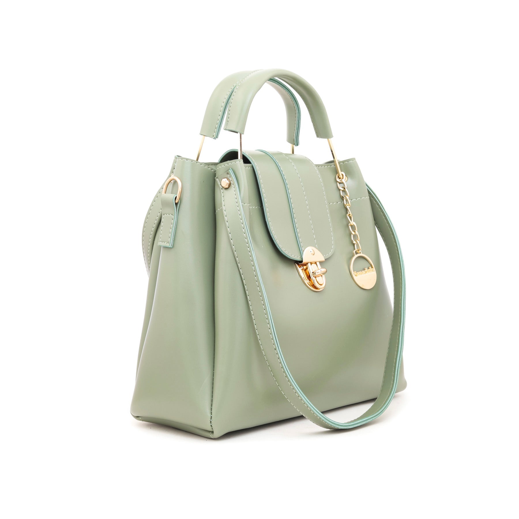 Green Formal Hand Bag P55296